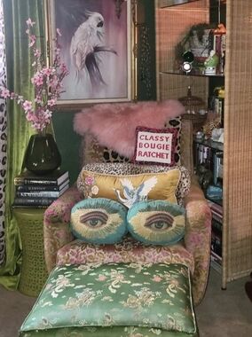 Discontinued John Derian For Target Halloween Evil Eye Pillows